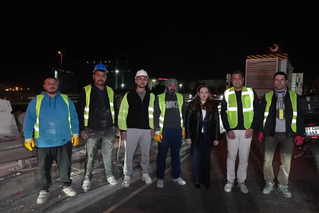 Antalya Büyükşehir’den İller Bankası Kavşağı’na 4 Şerit 3